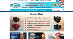 Desktop Screenshot of healthyairmask.com